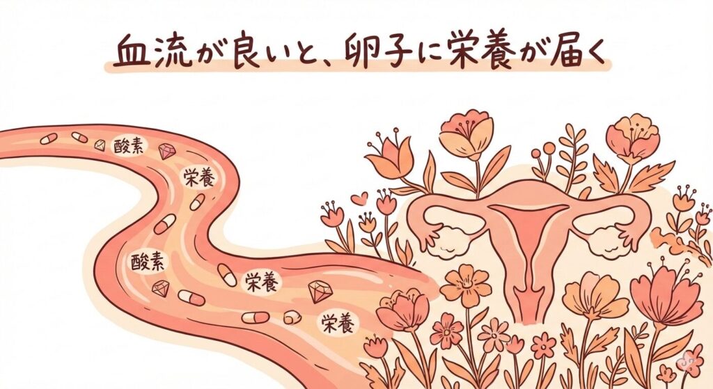 川の流れと栄養の運搬